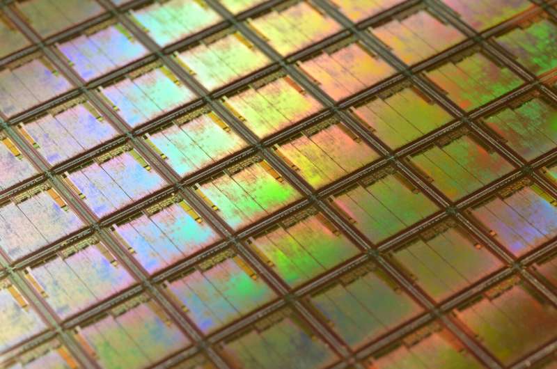 Credit: Unsplash/CC0 Public Domain silicon wafer
